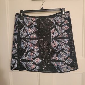 Astr Sparkle Mini Skirt